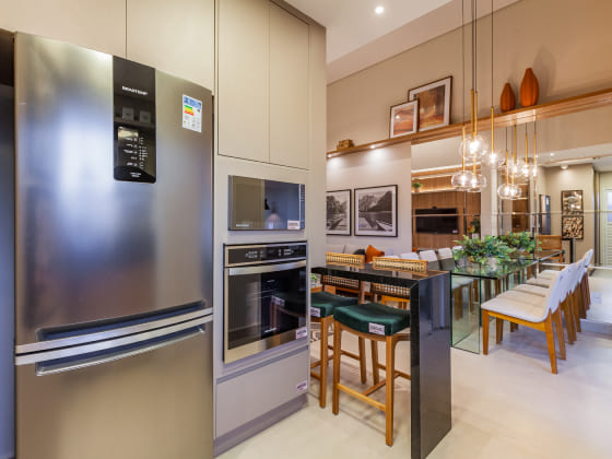 Cozinha Imagem sobre Cozinha do empreendimento Raizes Impperial