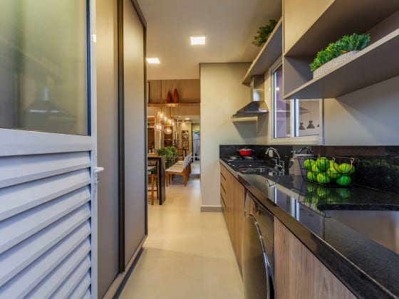 Cozinha Imagem sobre Cozinha do empreendimento Raizes Impperial