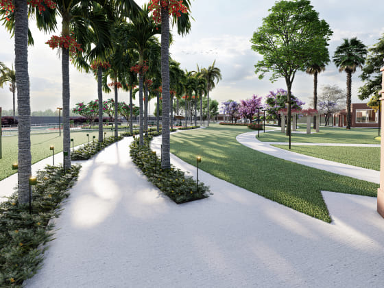 Área de lazer Imagem sobre Área de lazer do empreendimento Raizes Impperial