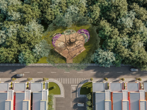 Deck mata integrada Imagem sobre Deck mata integrada do empreendimento Raizes Impperial