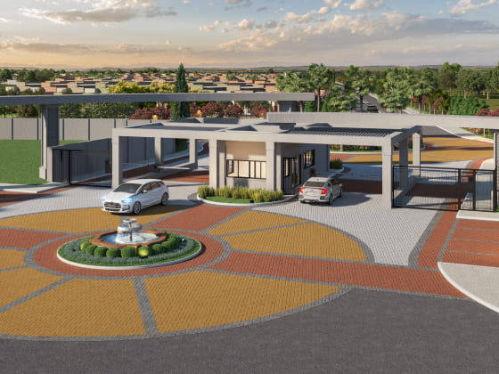 Portaria Imagem sobre Portaria do empreendimento Raizes Impperial