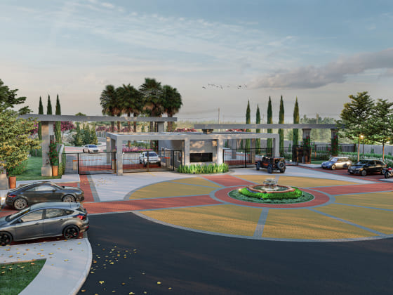 Portaria Imagem sobre Portaria do empreendimento Raizes Impperial