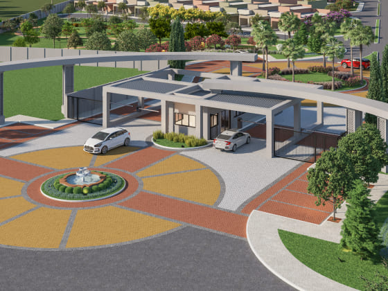 Portaria Imagem sobre Portaria do empreendimento Raizes Impperial